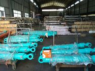 telescopic hydraulic cylinder single acting cylinder piston rod cylinder as part of heavy equipment parts