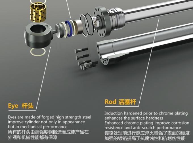 Hitachi EX300-1 arm  hydraulic cylinder tube ,