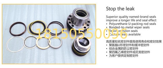 Kobleco SK450-6E hydraulic cylinder seal kit, earthmoving, excavator part rod seal