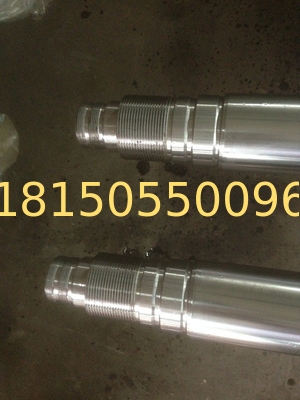 Construction equipment parts, Hyundai R225-7 boom  hydraulic cylinder rod  Hyundai excavator parts