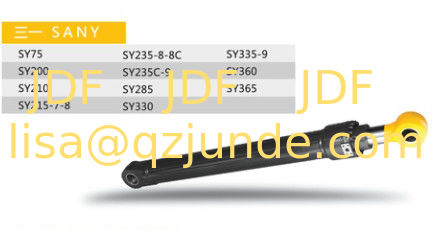 SANY hydraulic cylinder excavator spare part SY215-7 boom , arm ,bucket , construction